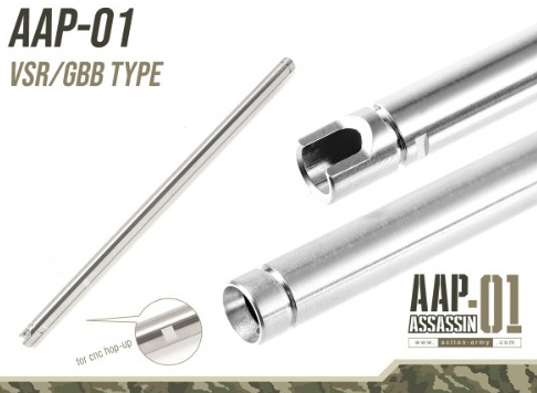 AA Precision Inner Barrel AAP-01 GBB, 6.03 mm - 152 mm OD-A-D01-044 asgbox.pl AA Precision Inner Barrel AAP-01 GBB, 6.03 mm - 152 mm