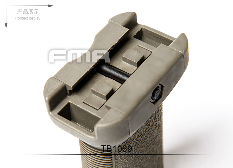 FMA TD Tactical Grip For RIS Rail with Cap - FG OD-A-TB1069-FG asgbox.pl FMA TD Tactical Grip For RIS Rail with Cap - FG - obrazek 5