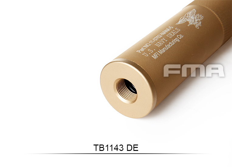 FMA U.S. Navy Seals Type Silencer 35x198 mm - Tan OD-A-TB1143-DE asgbox.pl FMA U.S. Navy Seals Type Silencer 35x198 mm - Tan - obrazek 4