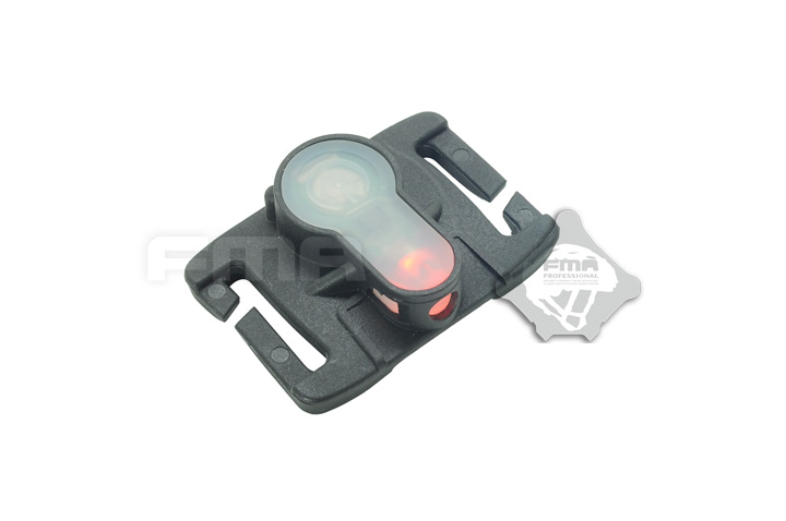 FMA MOLLE System Strobe Light Dark Earth, Black Case - Red OD-A-TB906-RED asgbox.pl FMA MOLLE System Strobe Light Dark Earth, Black Case - Red