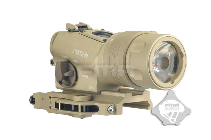 FMA M720V Weapon LED Light, Upgraded Version - Tan OD-A-TB968-DE asgbox.pl FMA M720V Weapon LED Light, Upgraded Version - Tan - obrazek 3