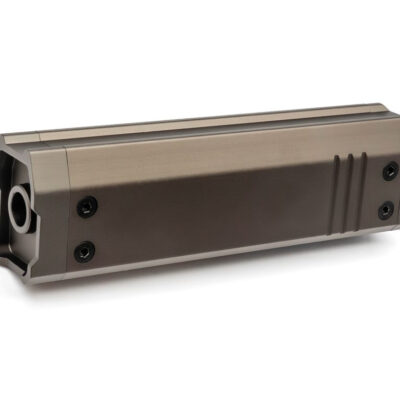 AA CNC Barrel Extension Silencer AAP01 / AAP-01C (130 mm) - Tan