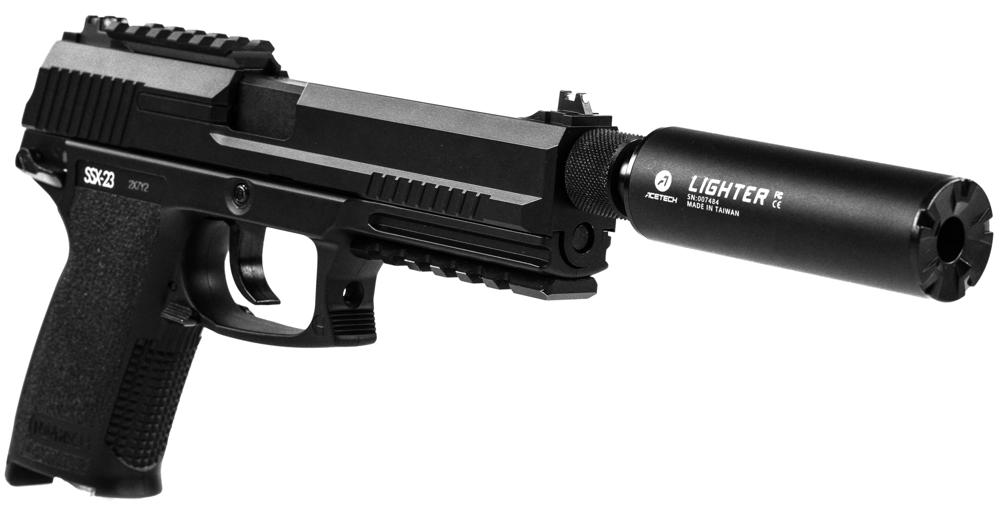 Novritsch SSX23 / MK23 CNC Adapter for 14mm CCW Suppressor - Black OD-A-NOVRITSCH150 asgbox.pl Novritsch SSX23 / MK23 CNC Adapter for 14mm CCW Suppressor - Black - obrazek 2