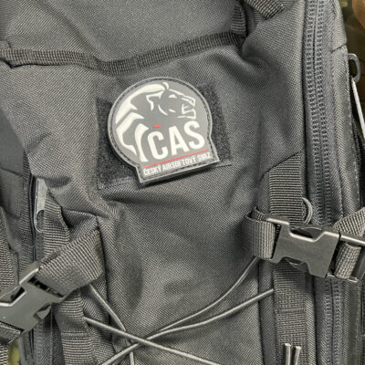 Patch "ČAS" Czech Airsoft Union - Black OD-A-P3DP057-BK asgbox.pl