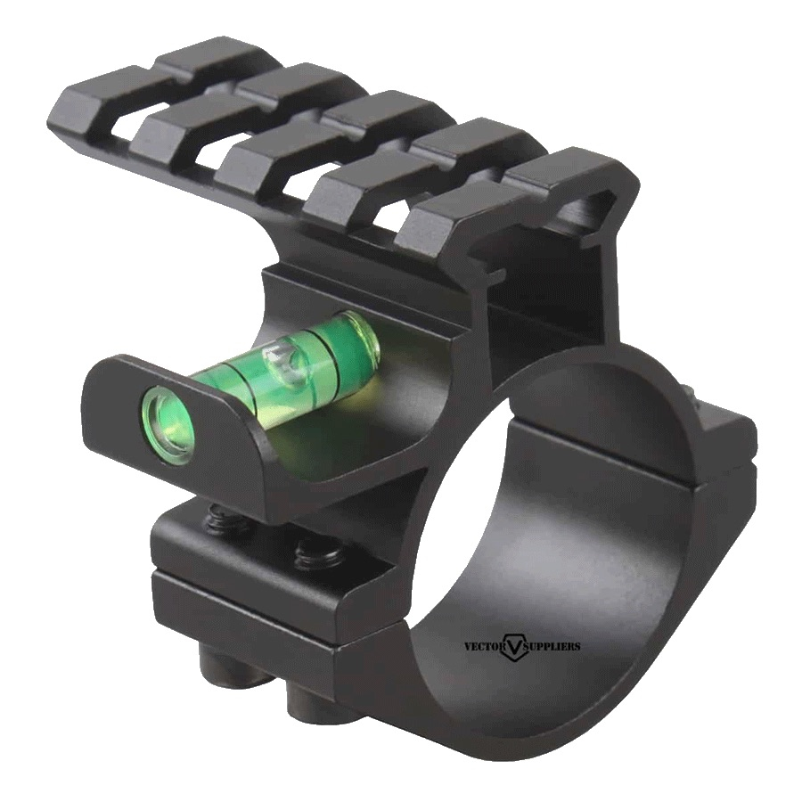Scope ring w/ top rail and air bubble OD-A-SCACD-07 asgbox.pl Scope ring w/ top rail and air bubble