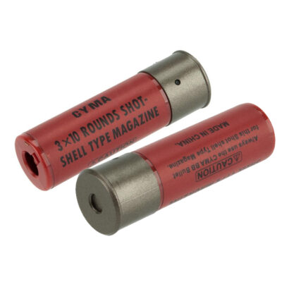 TM Shells for shotgun M870 / SPAS 12 / M3 for 30 BBs, 2 pcs - Red