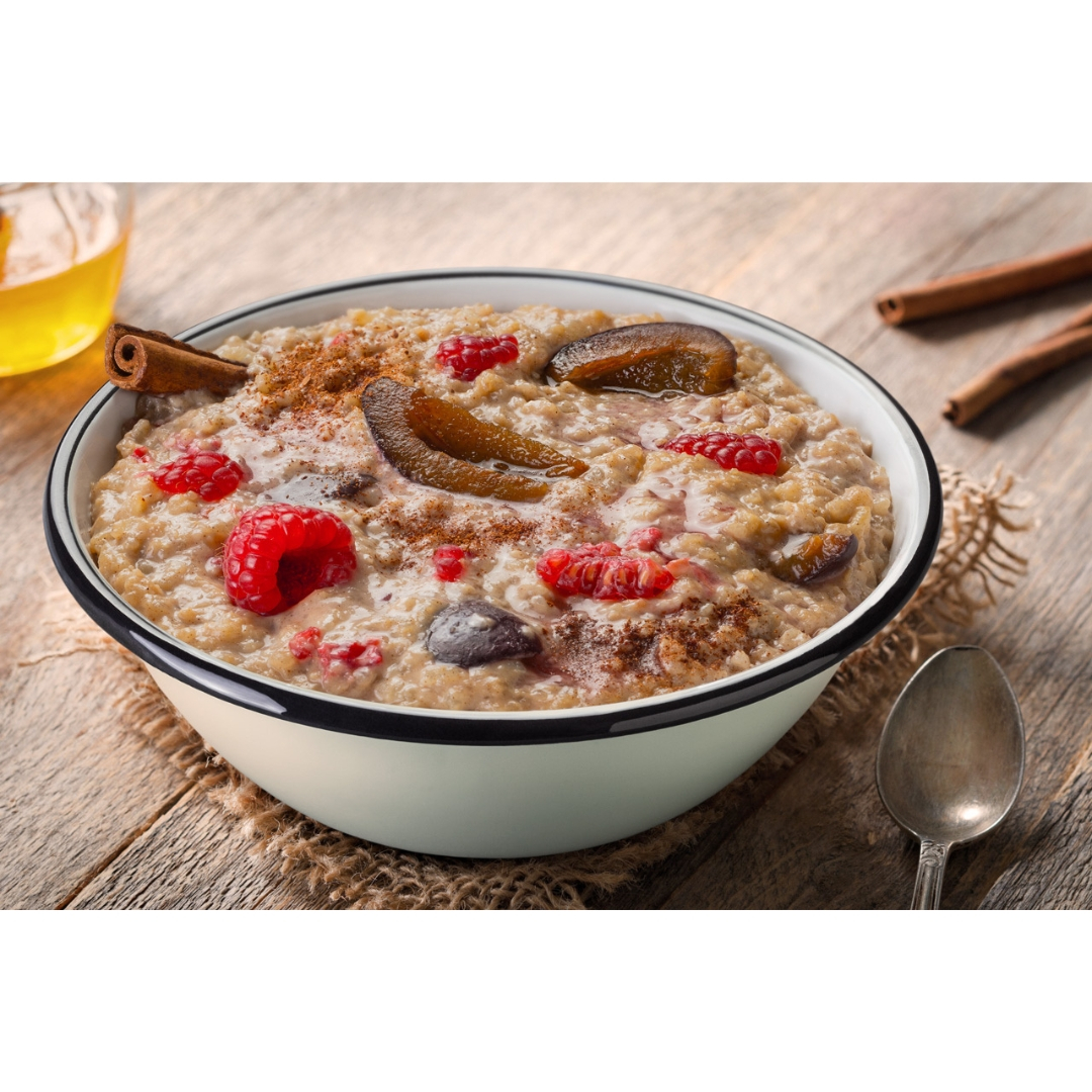 Lightweight Rice porridge with plum, raspberry and cinnamon OD-A-AM0058 asgbox.pl Lightweight Rice porridge with plum, raspberry and cinnamon - obrazek 2