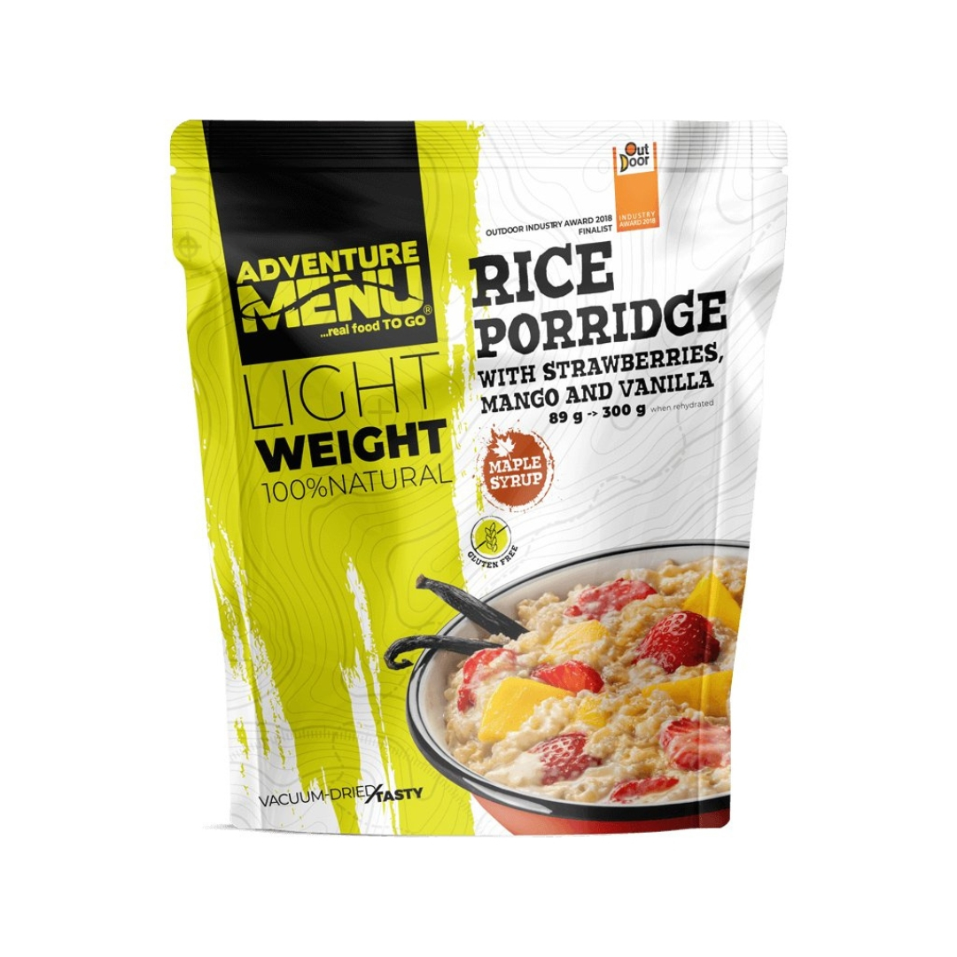Lightweight Rice porridge with strawberry, mango and vanilla OD-A-AM0057 asgbox.pl Lightweight Rice porridge with strawberry, mango and vanilla