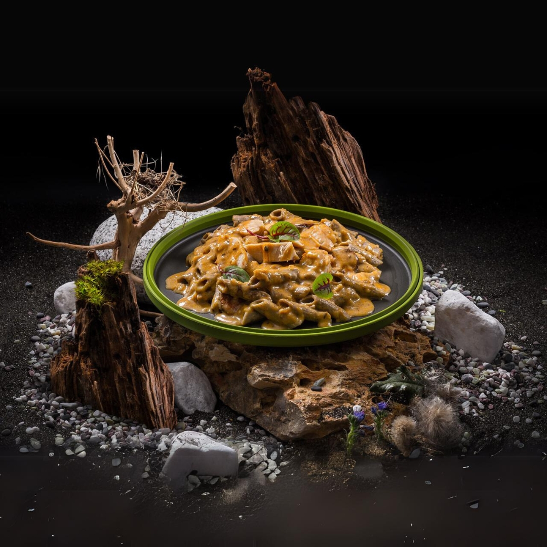 Lightweight SENS Cricket protein penne with chicken in creole sauce 400g OD-A-AM0054 asgbox.pl Lightweight SENS Cricket protein penne with chicken in creole sauce 400g - obrazek 2