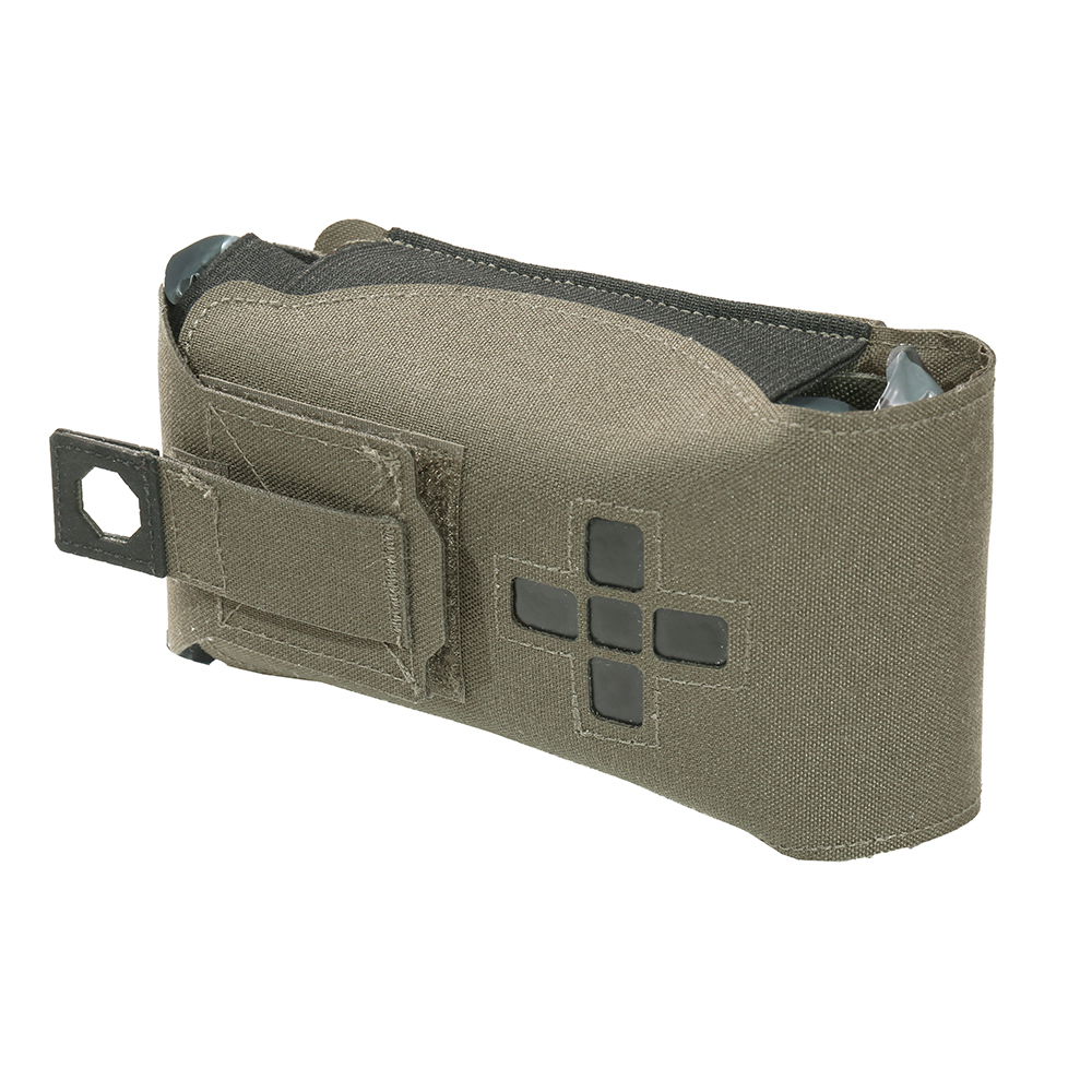WAS Small Horizontal IFAK Medic Pouch Laser-Cut - Ranger Green OD-A-W-LC-SH-IFAK-RG asgbox.pl WAS Small Horizontal IFAK Medic Pouch Laser-Cut - Ranger Green - obrazek 3