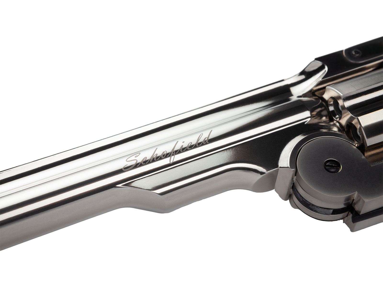 ASG Schofield 6" Gas Revolver - Silver / Ivory OD-A-ASG207-SIL asgbox.pl ASG Schofield 6" Gas Revolver - Silver / Ivory - obrazek 3