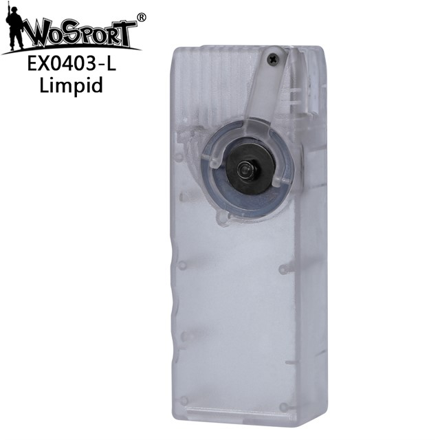 WST Lever Speedloader, 1000 BBs - Transparent (bright) OD-A-WOSP179-LIM asgbox.pl WST Lever Speedloader, 1000 BBs - Transparent (bright)