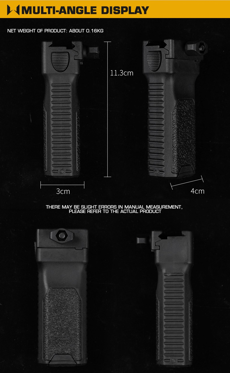 Telescopic Grip with integrated Bipod WST 2.0 - Tan OD-A-WOSP180-TAN asgbox.pl Telescopic Grip with integrated Bipod WST 2.0 - Tan - obrazek 4