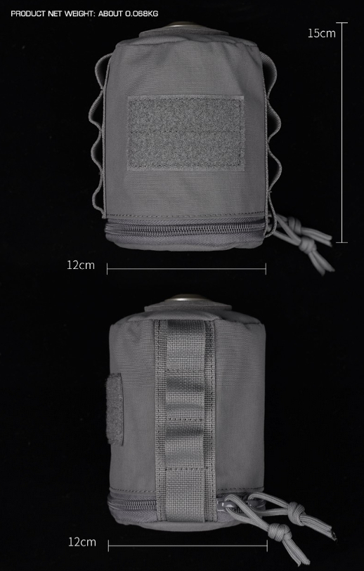 Large cover for Gas cartridge and HPA tank - Coyote OD-A-WOSP182-COY asgbox.pl Large cover for Gas cartridge and HPA tank - Coyote - obrazek 5