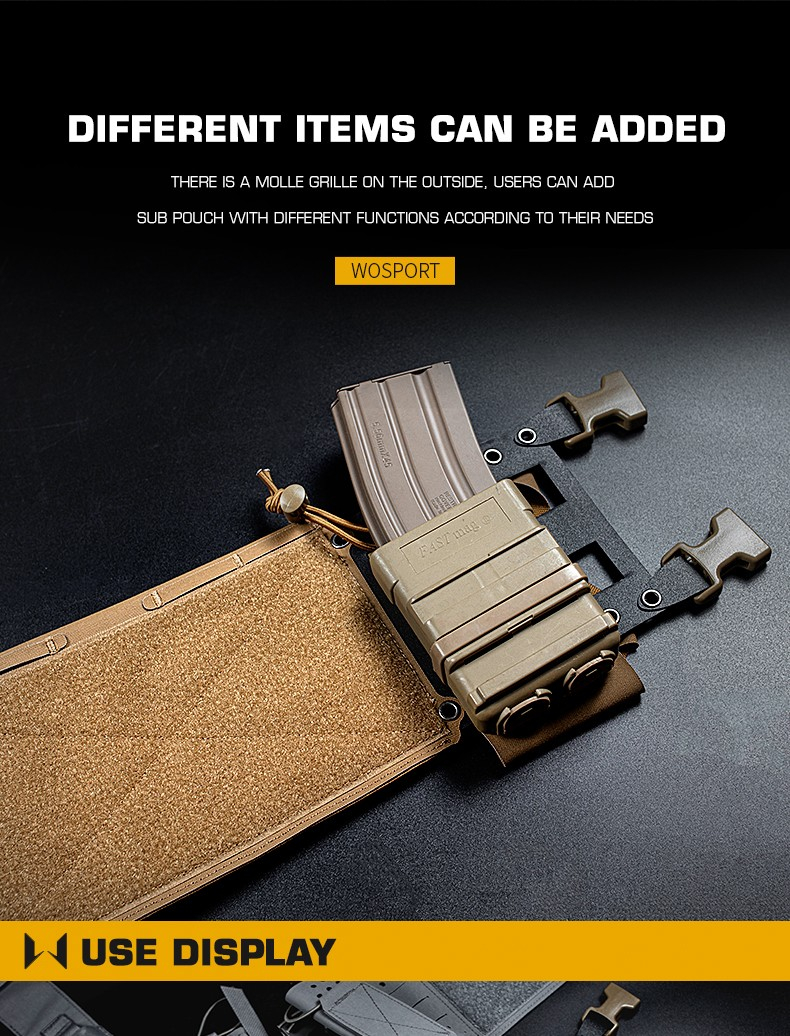 WST MK4 Chest Rig Expansion Chassis II - Coyote OD-A-WOSP186-COY asgbox.pl WST MK4 Chest Rig Expansion Chassis II - Coyote - obrazek 5