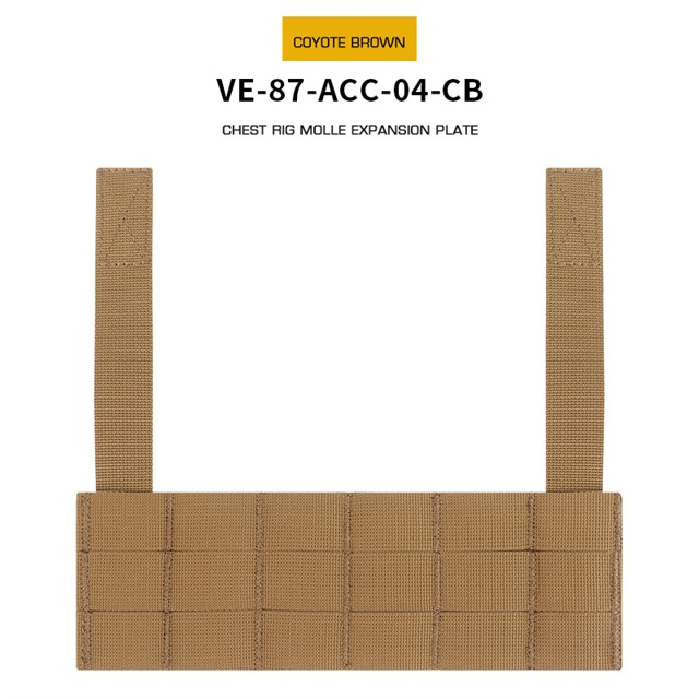 Chest Rig Molle Expansion panel - Coyote OD-A-WOSP188-COY asgbox.pl Chest Rig Molle Expansion panel - Coyote