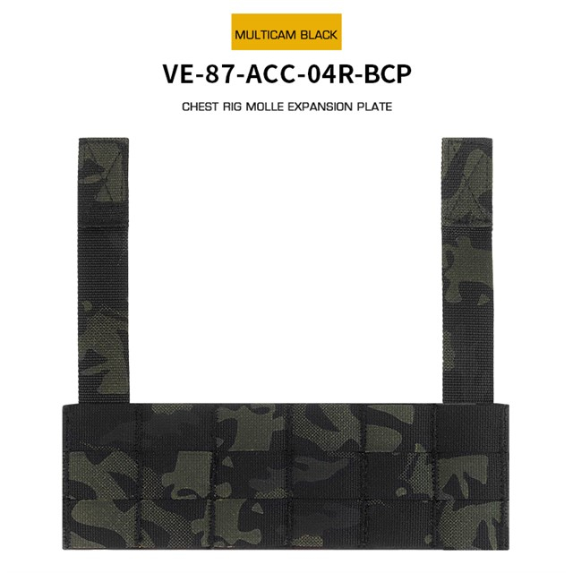 Chest Rig Molle Expansion panel - MC Black OD-A-WOSP188-BMC asgbox.pl Chest Rig Molle Expansion panel - MC Black