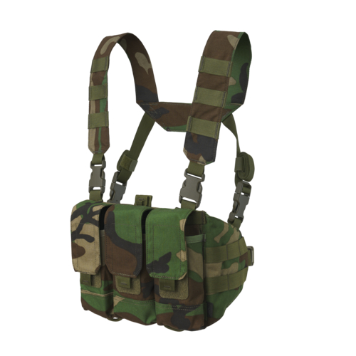HELIKON CHICOM Cordura(R) Chest Rig - US Woodland OD-A-KK-CCR-CD-03 asgbox.pl HELIKON CHICOM Cordura(R) Chest Rig - US Woodland