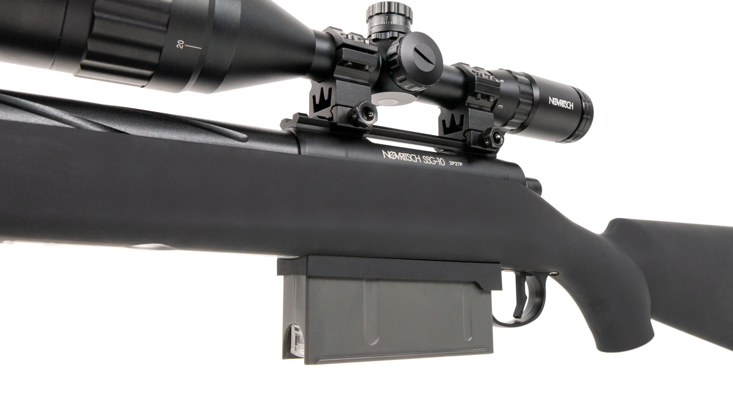 Novritsch SSG10 A1 Magazine Holder Adapter - Black OD-A-NOVRITSCH156 asgbox.pl Novritsch SSG10 A1 Magazine Holder Adapter - Black - obrazek 2