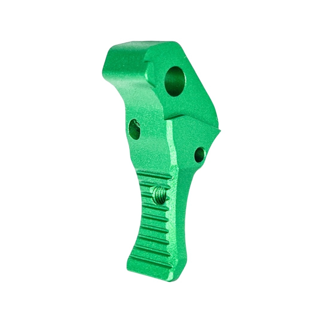 CNC Adjustable Aluminum Trigger CTM FUKU-2 for AAP-01 - Green OD-A-CTM0035-OD asgbox.pl CNC Adjustable Aluminum Trigger CTM FUKU-2 for AAP-01 - Green