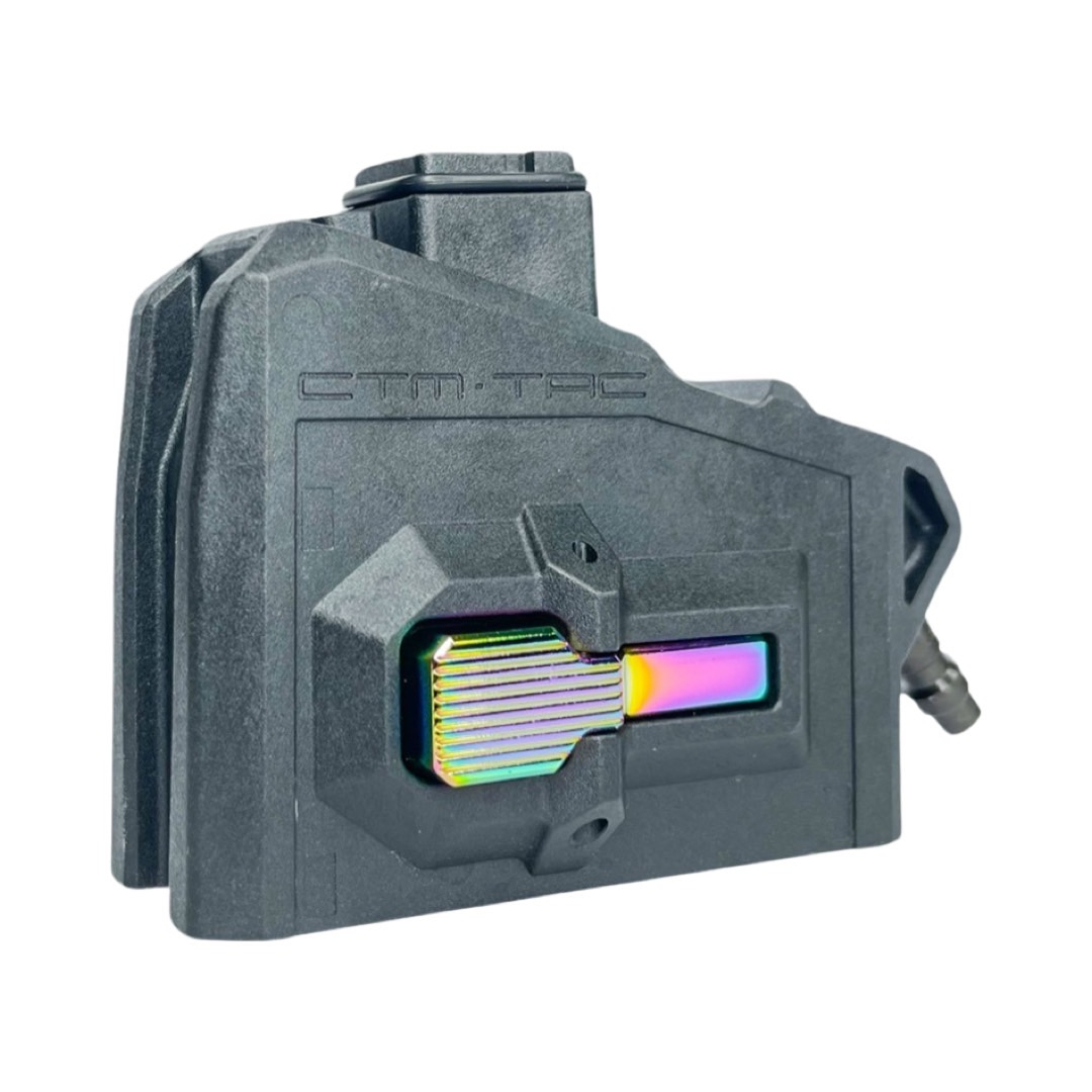 HPA Adapter FUKU-2 AAP-01 for M4 Mag - Black/Chameleon (electroplated) OD-A-CTM0040-BKECH asgbox.pl HPA Adapter FUKU-2 AAP-01 for M4 Mag - Black/Chameleon (electroplated)