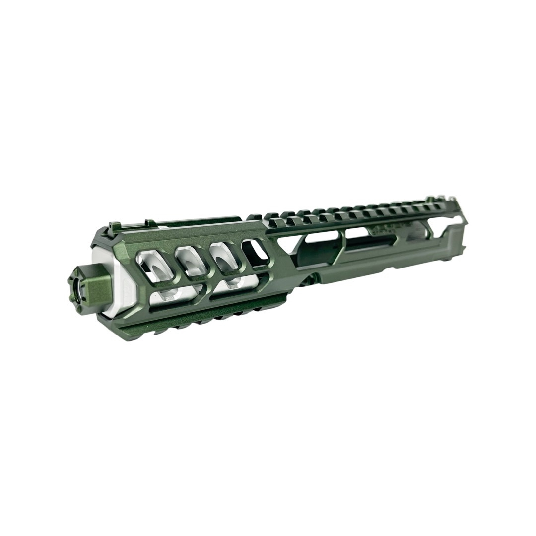 CNC Upper set for AAP01 CTM FUKU-2 (Long) - Green/Silver OD-A-CTM0037-ODSV asgbox.pl CNC Upper set for AAP01 CTM FUKU-2 (Long) - Green/Silver - obrazek 3