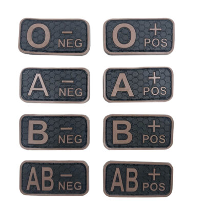 Blood patch B NEG - TYPE C - black/brown