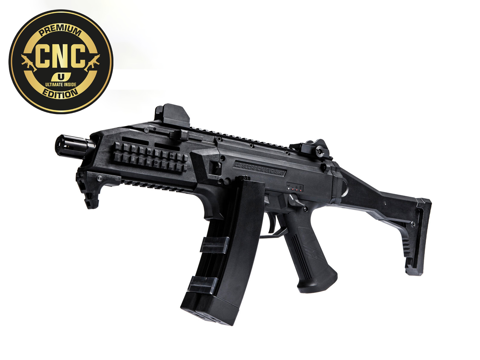 ASG CZ Scorpion EVO 3 A1 Ultimate CNC - Black OD-A-ASG334 asgbox.pl ASG CZ Scorpion EVO 3 A1 Ultimate CNC - Black - obrazek 3