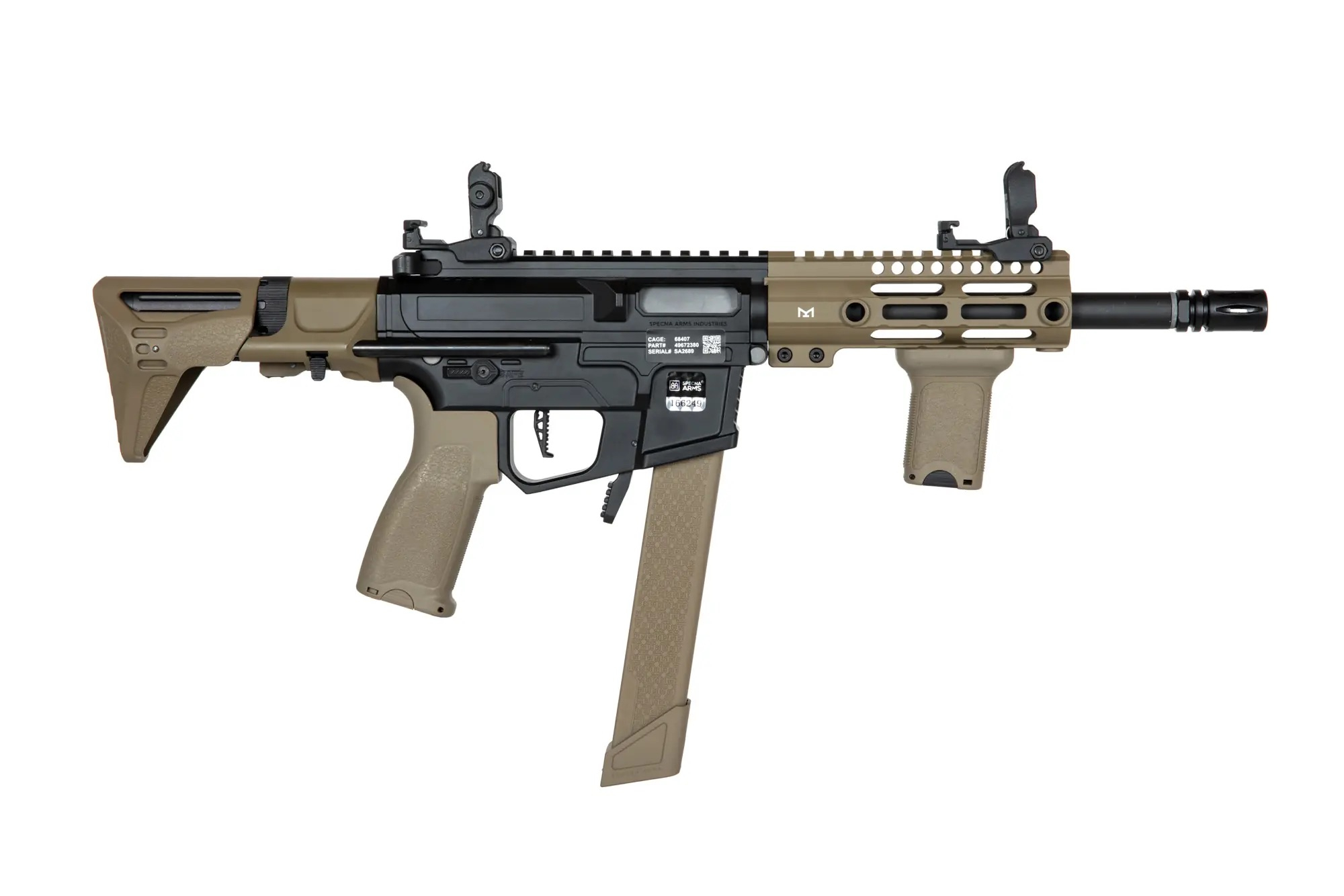 SA AR9 M-LOK PDW (SA-X01 EDGE 2.0(TM))Black/Tan OD-A-SPARMS226-TAN asgbox.pl SA AR9 M-LOK PDW (SA-X01 EDGE 2.0(TM))Black/Tan - obrazek 4
