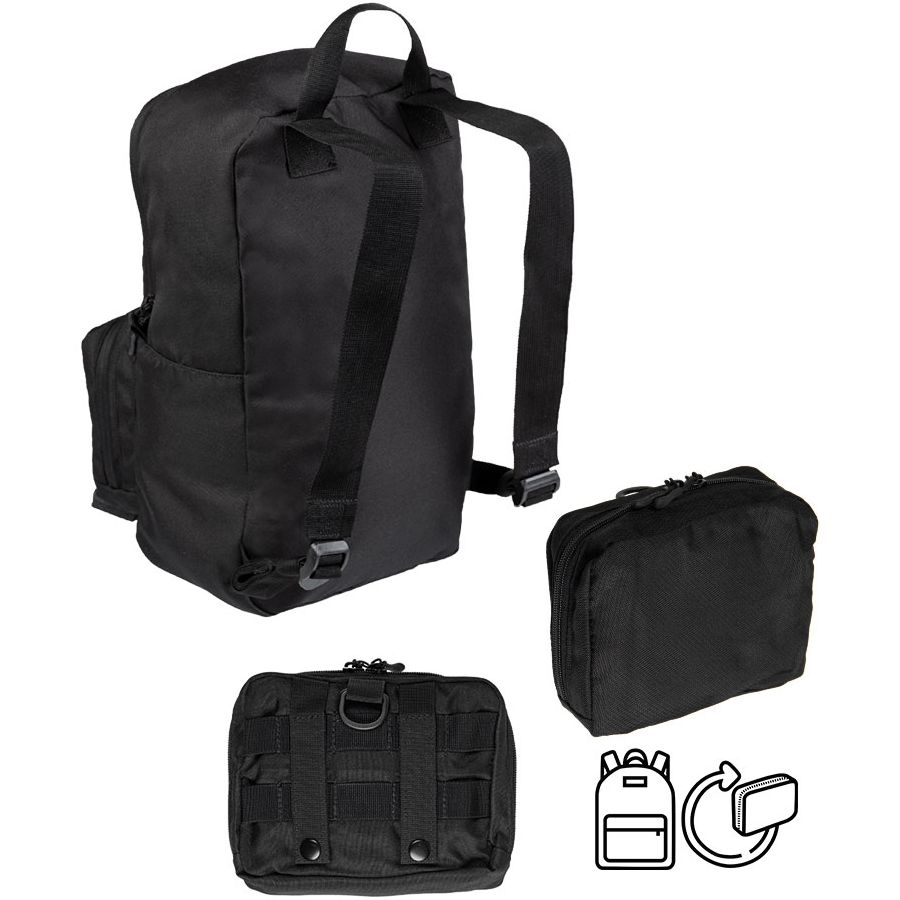 Backpack ASSAULT ULTRA COMPACT - Black OD-A-MILT170-BK asgbox.pl Backpack ASSAULT ULTRA COMPACT - Black - obrazek 2