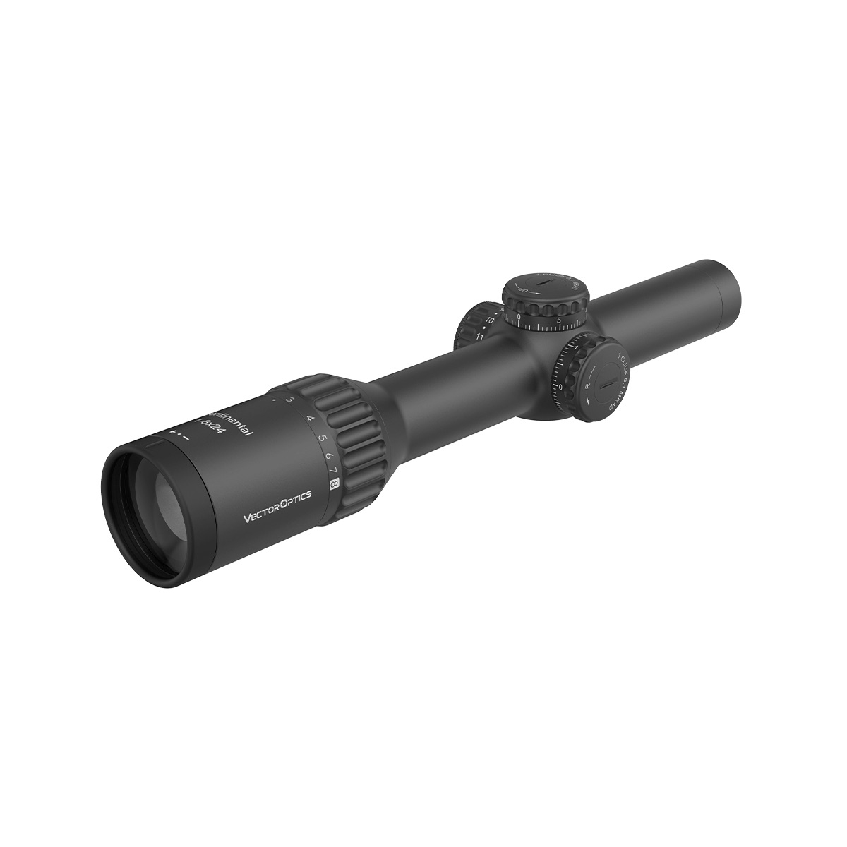 Riflescope CONTINENTAL 1-8 x 24i ED Fiber (LPVO) OD-A-SCOC-45 asgbox.pl Riflescope CONTINENTAL 1-8 x 24i ED Fiber (LPVO) - obrazek 2