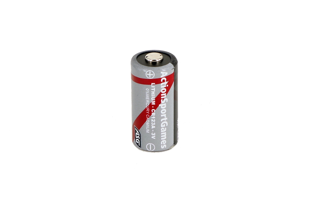 ASG Lithium Battery CR123A, 3V - 1 Piece OD-A-ASG335 asgbox.pl ASG Lithium Battery CR123A, 3V - 1 Piece