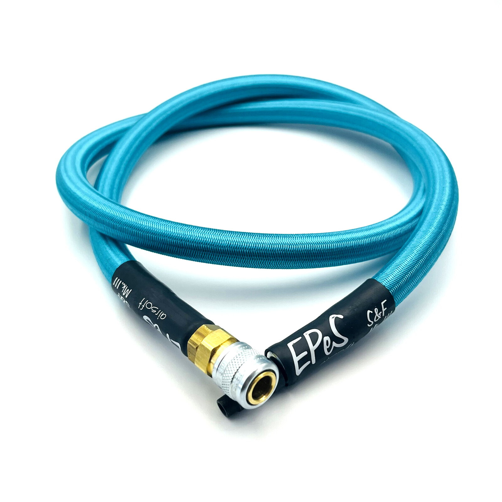 EPeS HPA S a F Braided Hose, 100cm, QD Foster - Ocean Blue OD-A-E126-100-OBL asgbox.pl EPeS HPA S a F Braided Hose, 100cm, QD Foster - Ocean Blue