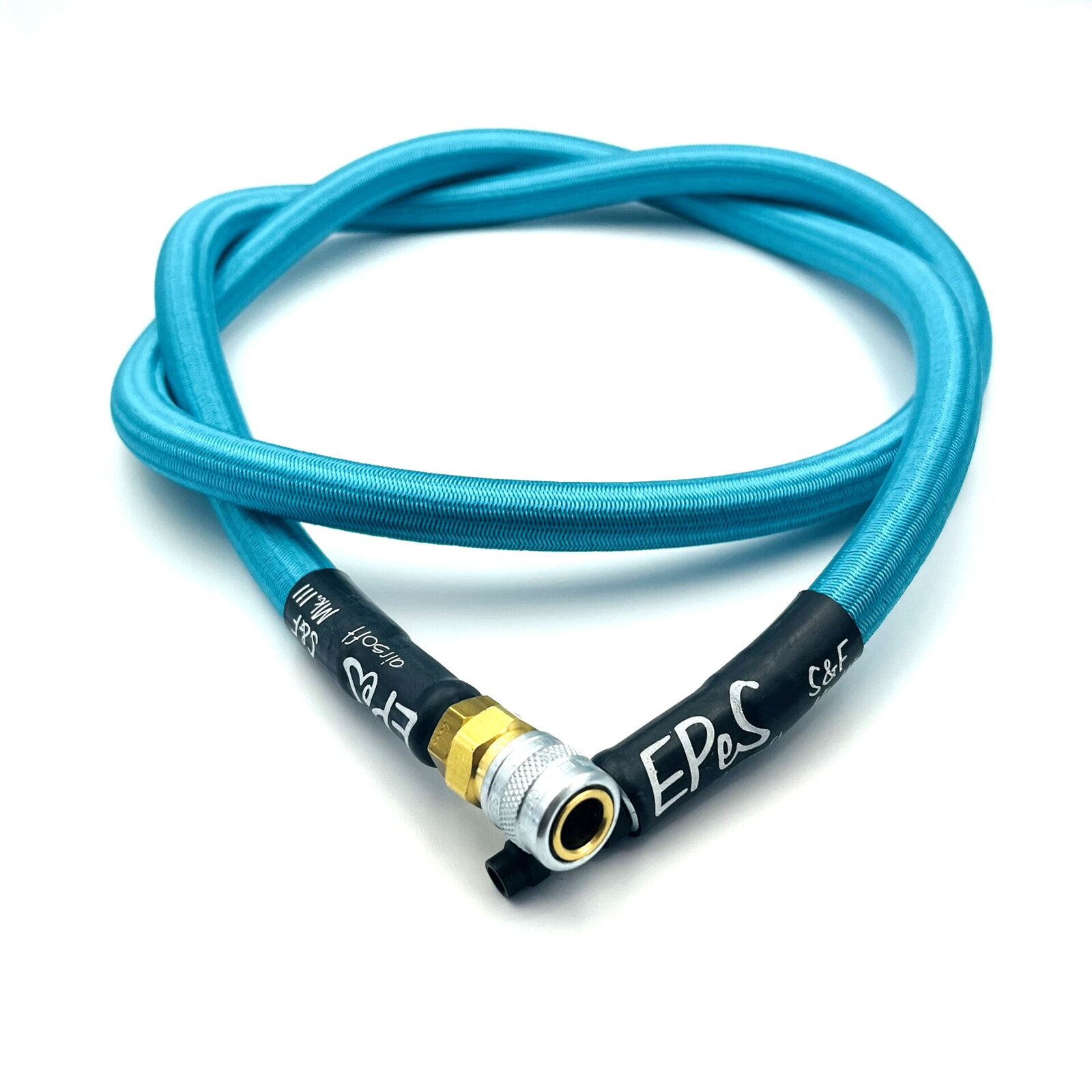 EPeS HPA S a F Braided Hose, 115cm, QD Foster - Ocean blue OD-A-E126-115-OBL asgbox.pl EPeS HPA S a F Braided Hose, 115cm, QD Foster - Ocean blue