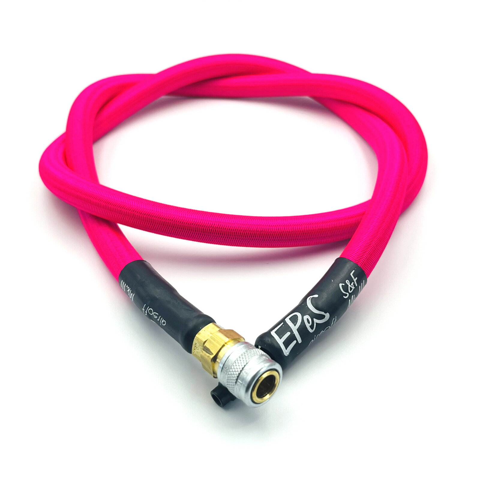 EPeS HPA S a F Braided Hose, 115cm, QD Foster - Neon Pink OD-A-E126-115-PIH asgbox.pl EPeS HPA S a F Braided Hose, 115cm, QD Foster - Neon Pink