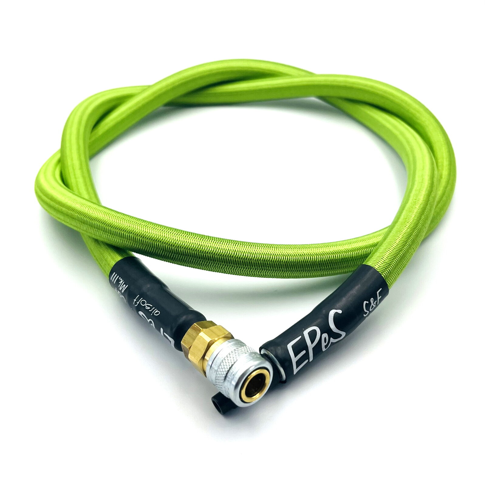 EPeS HPA S a F Braided Hose, 115cm, QD Foster - Fresh Green OD-A-E126-115-SGR asgbox.pl EPeS HPA S a F Braided Hose, 115cm, QD Foster - Fresh Green
