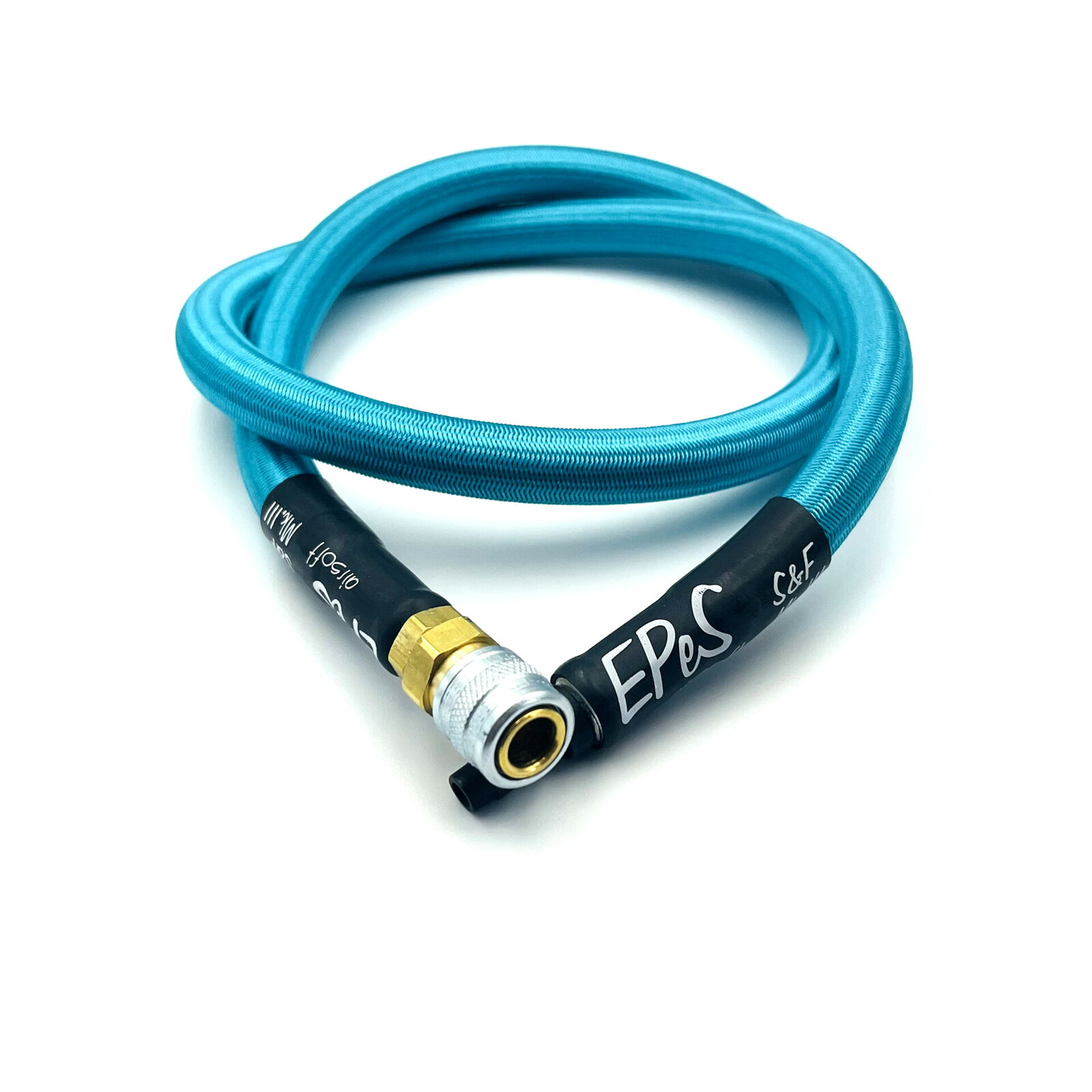 EPeS HPA S a F Braided Hose, 80cm, QD Foster - Ocean Blue OD-A-E126-80-OBL asgbox.pl EPeS HPA S a F Braided Hose, 80cm, QD Foster - Ocean Blue