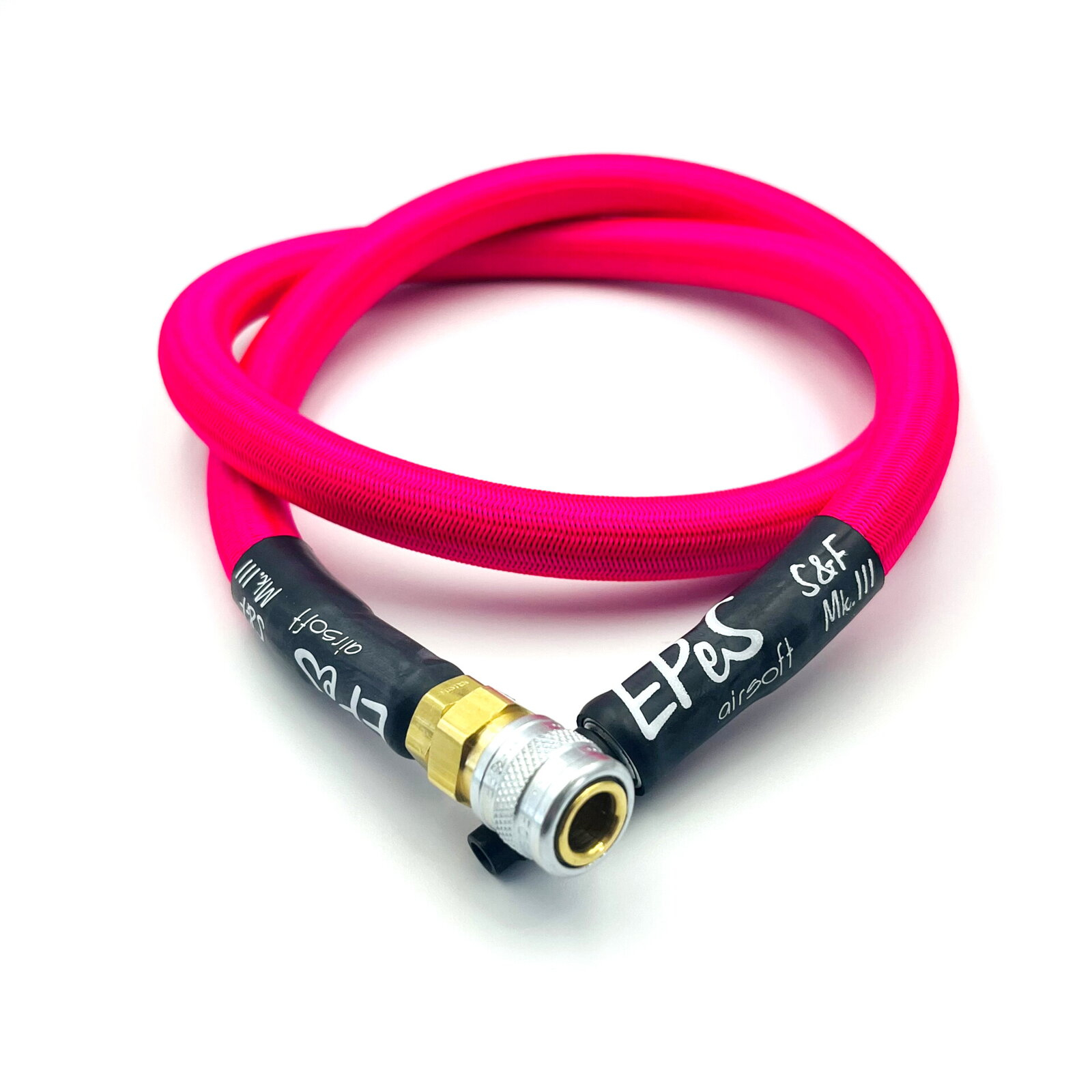 EPeS HPA S a F Braided Hose, 80cm, QD Foster - Neon Pink OD-A-E126-80-PIH asgbox.pl EPeS HPA S a F Braided Hose, 80cm, QD Foster - Neon Pink