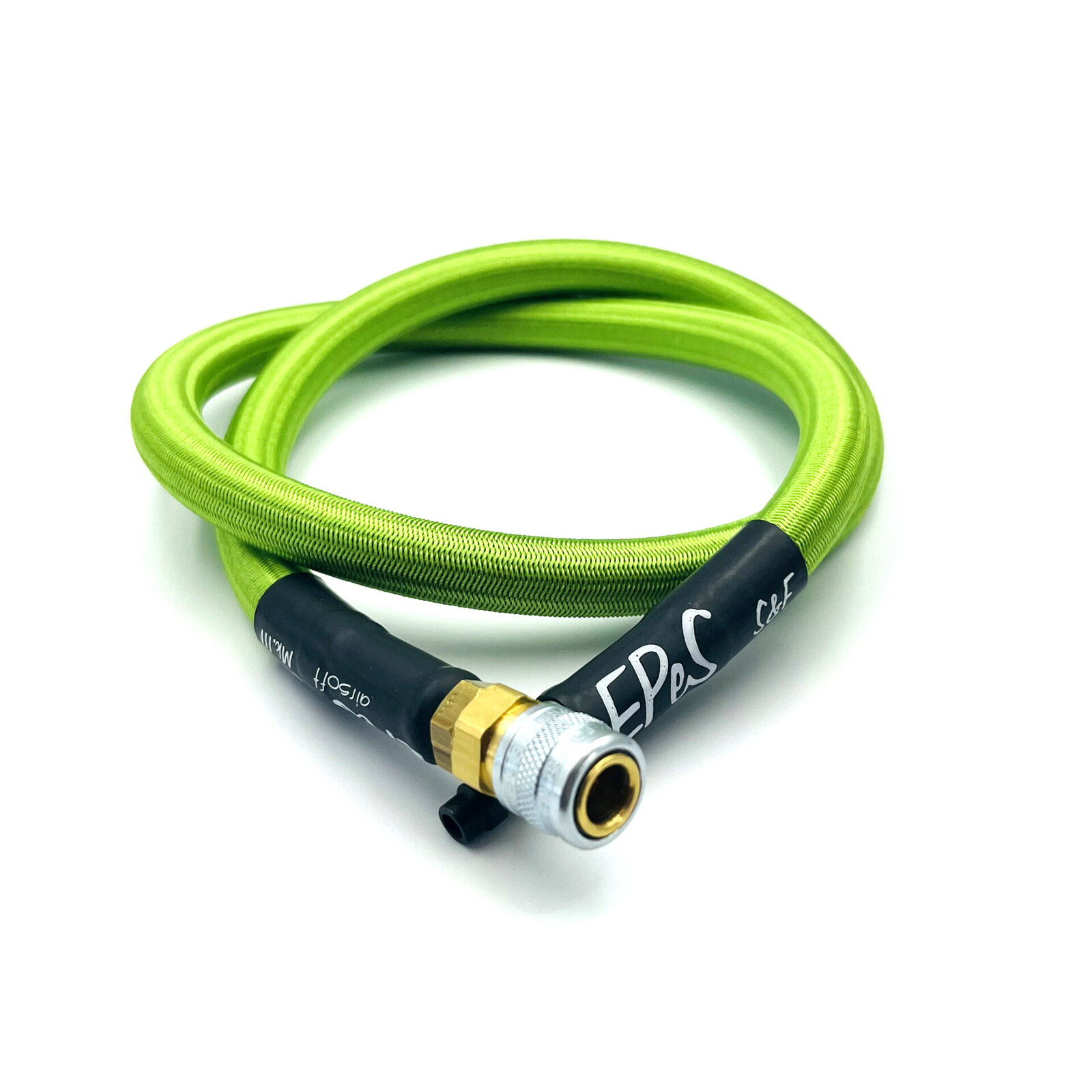 EPeS HPA S a F Braided Hose, 80cm, QD Foster - Fresh Green OD-A-E126-80-SGR asgbox.pl EPeS HPA S a F Braided Hose, 80cm, QD Foster - Fresh Green