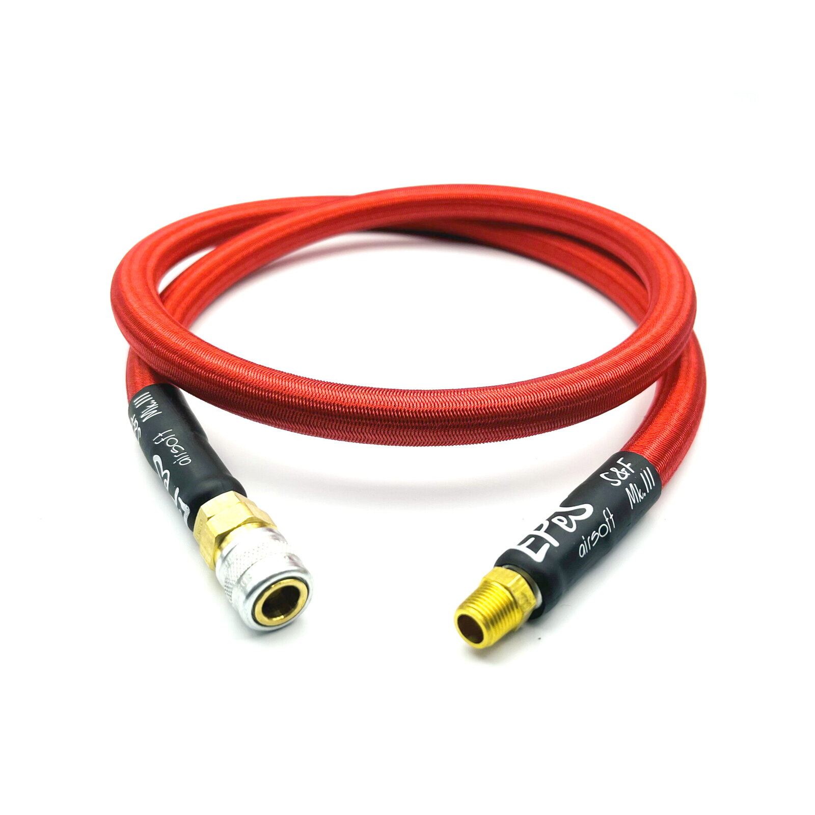 EPeS HPA S a F Braided Hose, 100 cm, QD Foster plus 1/8 NPT - Neon pink OD-A-E124-100-PIH asgbox.pl EPeS HPA S a F Braided Hose, 100 cm, QD Foster plus 1/8 NPT - Neon pink - obrazek 2