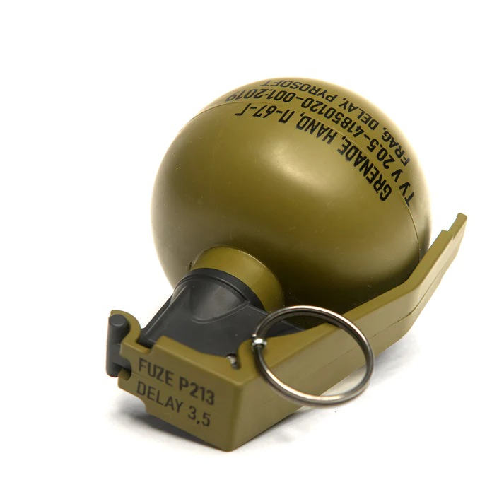 Airsoft hand grenade P-67G NATO OD-A-P-67G asgbox.pl Airsoft hand grenade P-67G NATO - obrazek 3