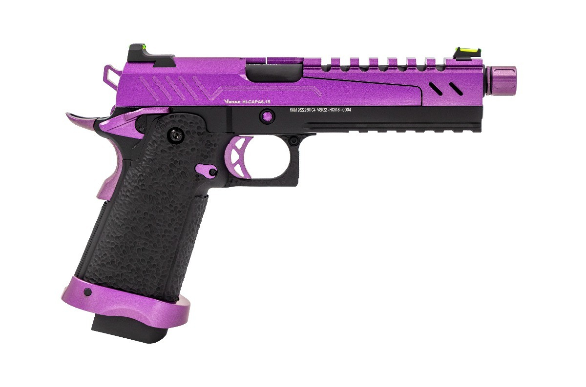 VORSK Hi-Capa 5.1 Split GBB - Purple/Black OD-A-VORSK25 asgbox.pl VORSK Hi-Capa 5.1 Split GBB - Purple/Black - obrazek 4