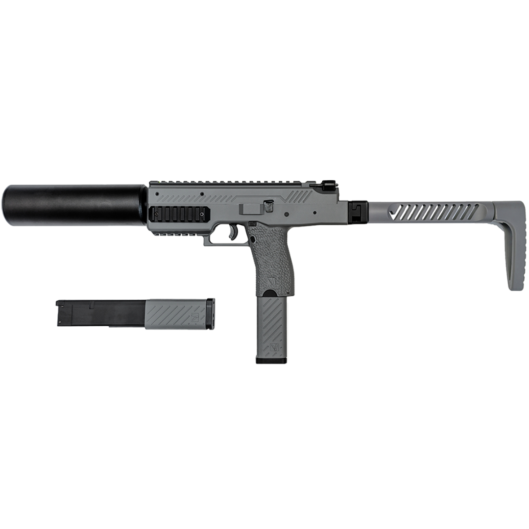 VORSK VMP-1X GBB SMG with Silencer - Grey OD-A-VORSK18-GRY asgbox.pl VORSK VMP-1X GBB SMG with Silencer - Grey