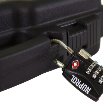 Alternative view of NUPROL Pistol Small Hard Case TSA Lock - Black