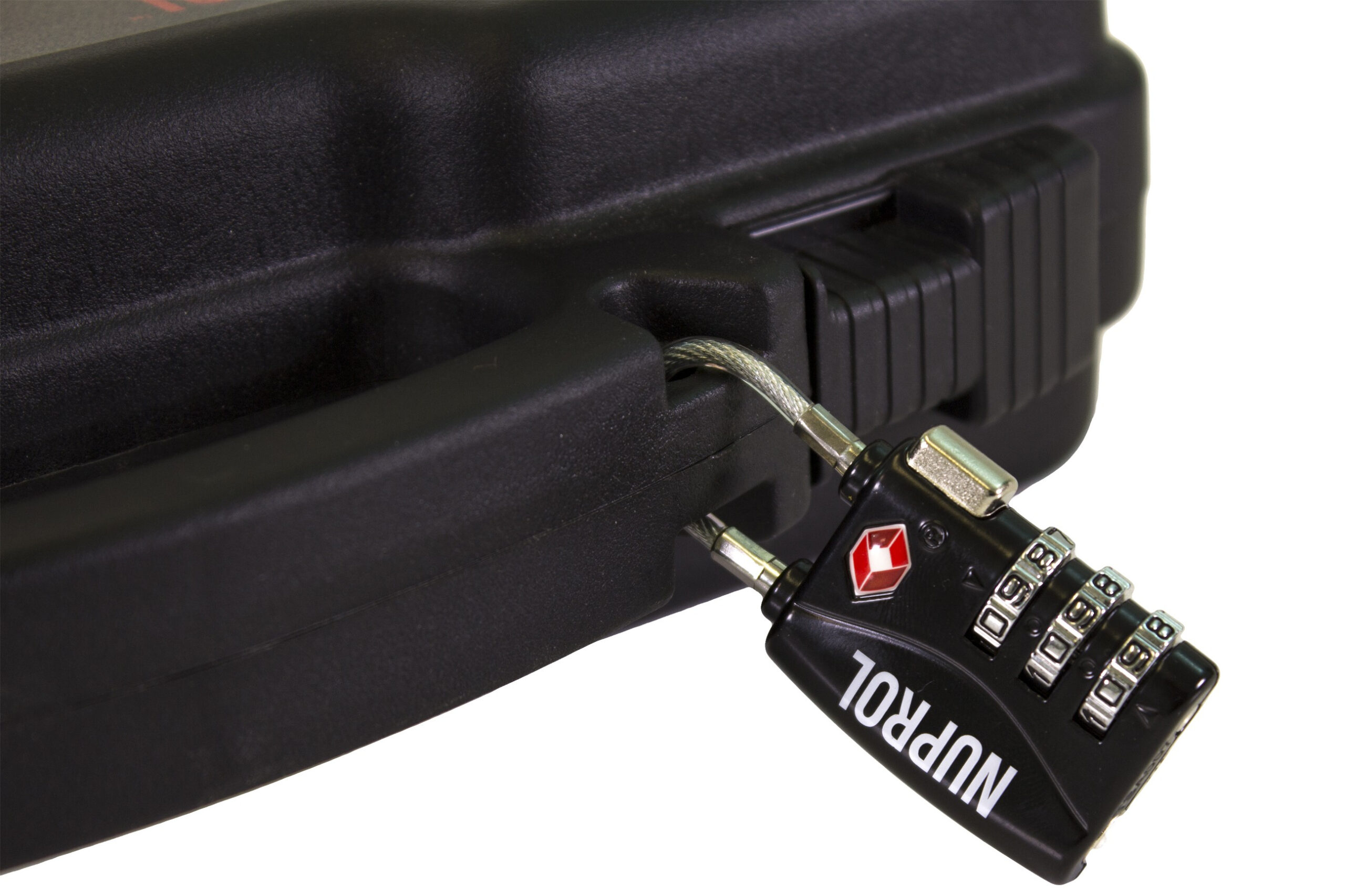 NUPROL Pistol Small Hard Case TSA Lock - Black OD-A-NUPROL046 asgbox.pl NUPROL Pistol Small Hard Case TSA Lock - Black - obrazek 2