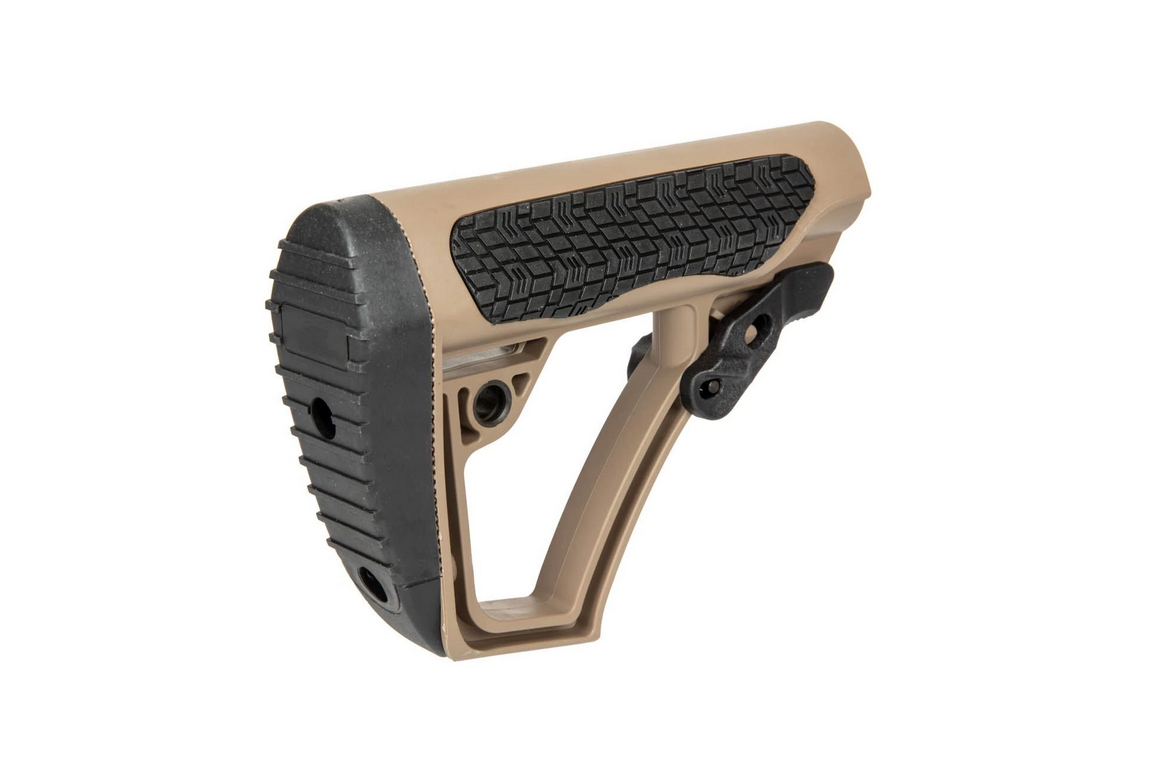 DB Ergonomic DD AR-15 Stock (HM0374) for M4 / M16 - Tan OD-A-DB0131-TAN asgbox.pl DB Ergonomic DD AR-15 Stock (HM0374) for M4 / M16 - Tan
