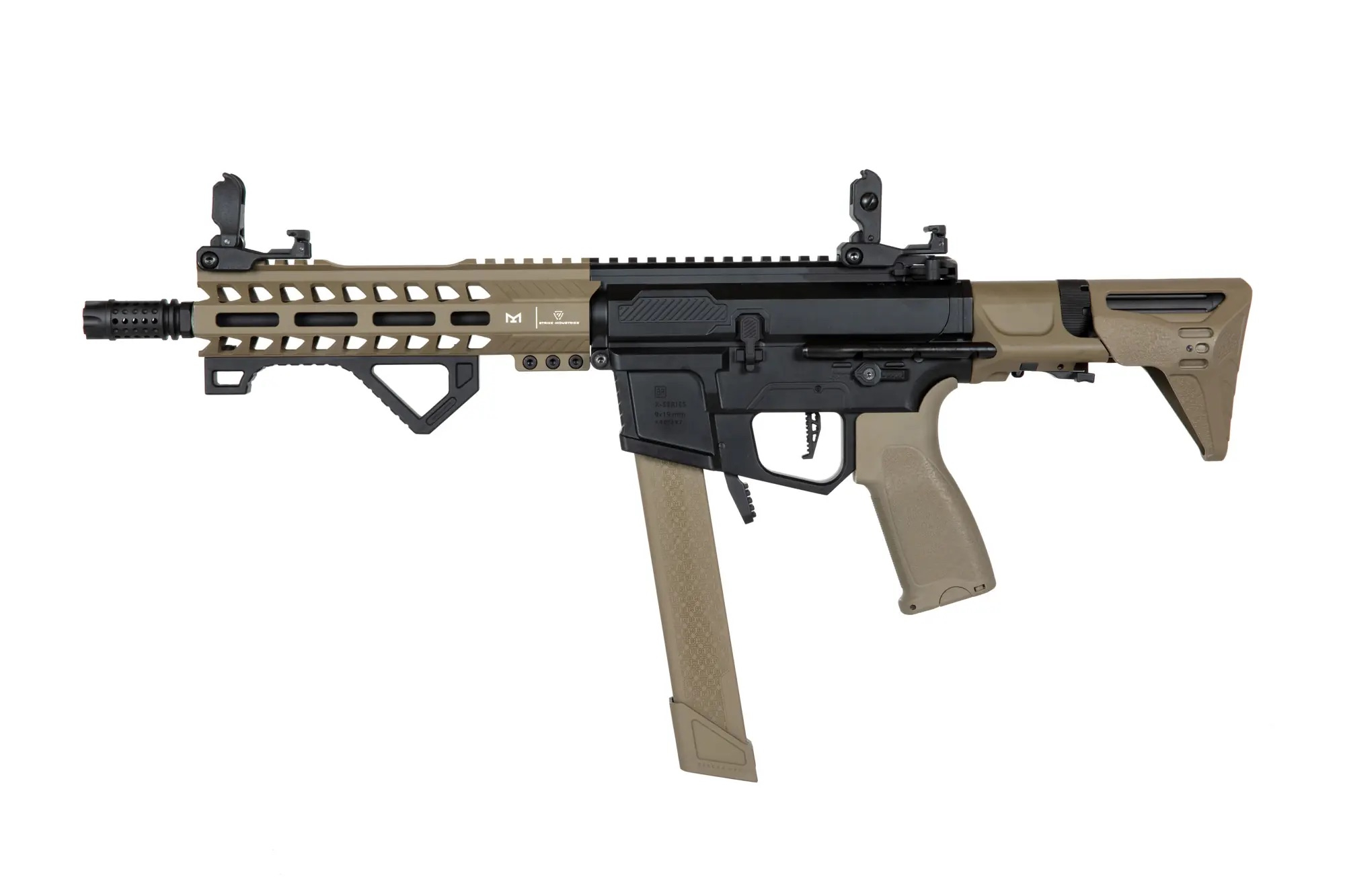 SA AR9 Carbine M-LOK PDW (SA-X02 EDGE 2.0(TM)) - Black/Tan OD-A-SPARMS230-TAN asgbox.pl SA AR9 Carbine M-LOK PDW (SA-X02 EDGE 2.0(TM)) - Black/Tan