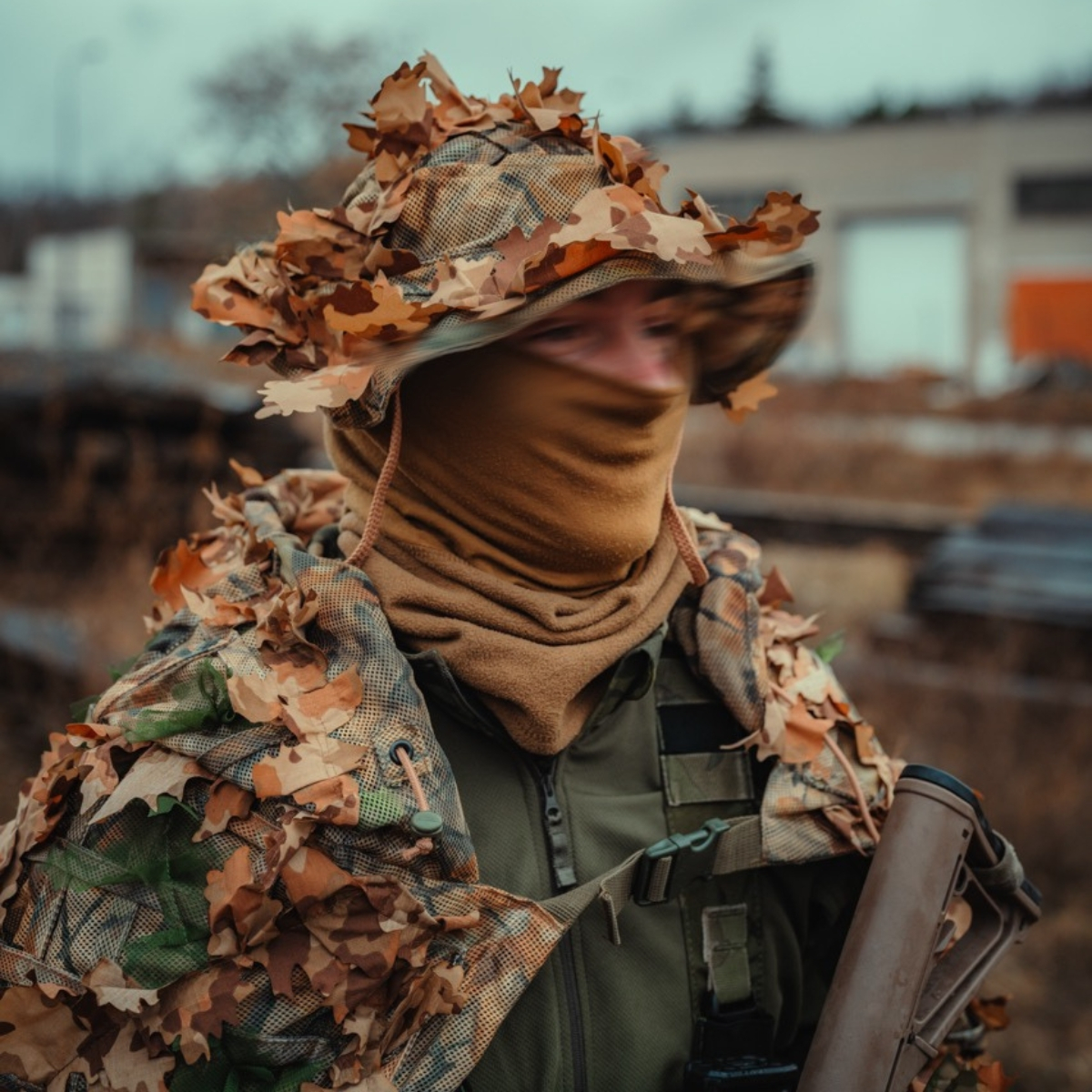 KMCS Boonie Hat with Next Gen 3D leafs - Woodland Floor OD-A-KM-Boonie-WD asgbox.pl KMCS Boonie Hat with Next Gen 3D leafs - Woodland Floor