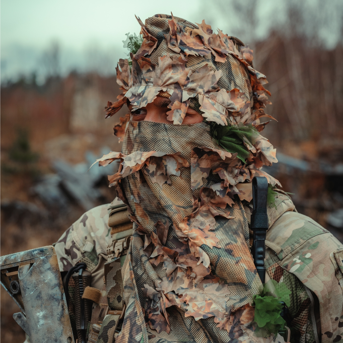 KMCS Balaclava 4.0 - Woodland Floor OD-A-KM-Bala-WD asgbox.pl KMCS Balaclava 4.0 - Woodland Floor