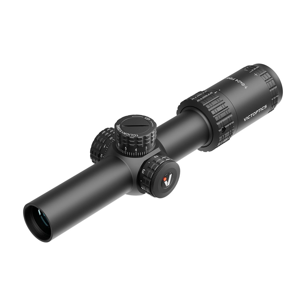 VictOptics LPVO Scope S6 1-6x24i Fiber - Black OD-A-OPSL33 asgbox.pl VictOptics LPVO Scope S6 1-6x24i Fiber - Black